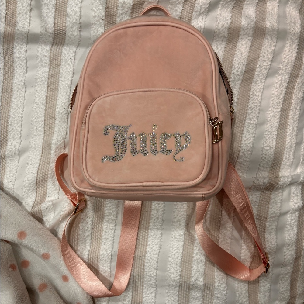 Juicy Couture Blush Pink Backpack